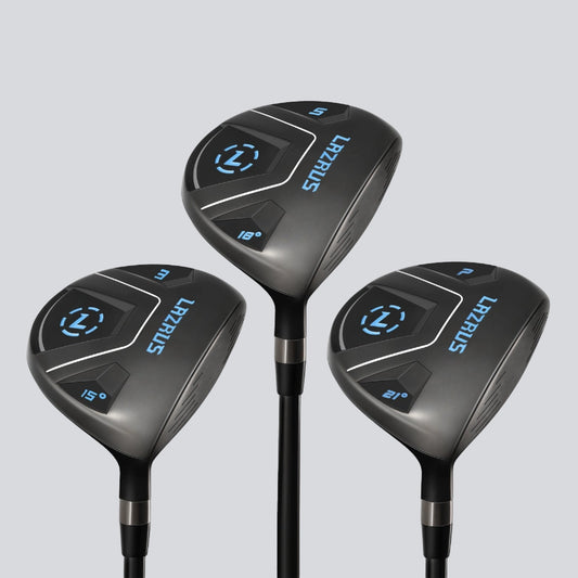 Lazrus Golf Fairway Woods (3,5,7) Individual Or Set (Right & Left Hand) & Free Head Covers