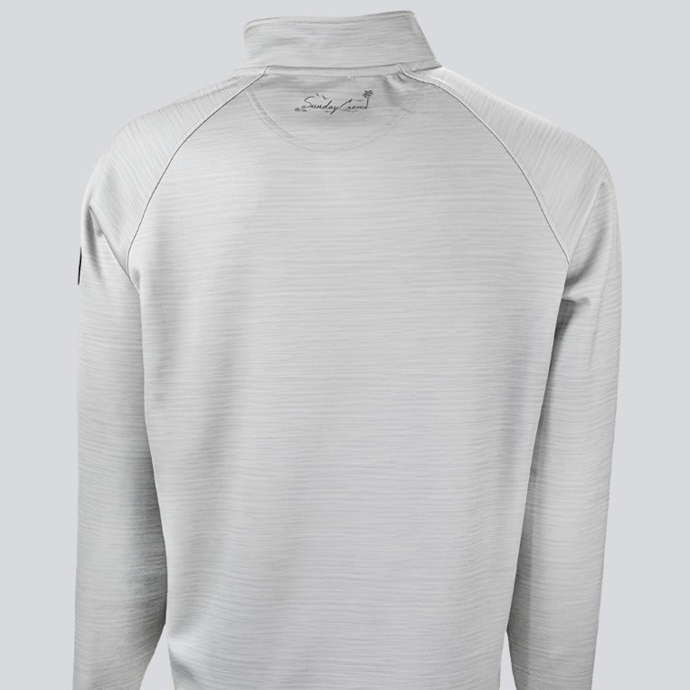 Quarter Zip Grey