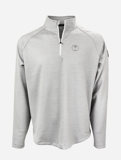 Quarter Zip Grey