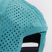 Perforated Rope Hat - Baby Blue