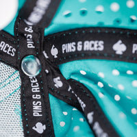 Perforated Rope Hat - Baby Blue