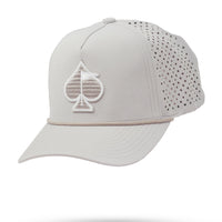 Perforated Rope Hat - Bone
