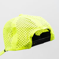 Perforated Rope Hat - Highlighter Yellow