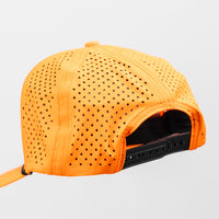 Perforated Rope Hat - Highlighter Orange