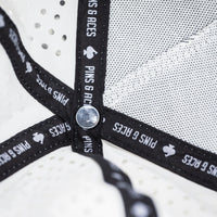 Perforated Rope Hat - White