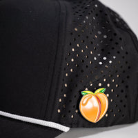 Perforated Rope Hat - Black