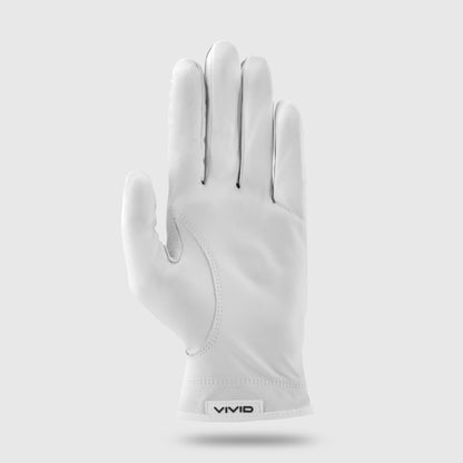 Women's Premium Cabretta Leather Glove Black / White