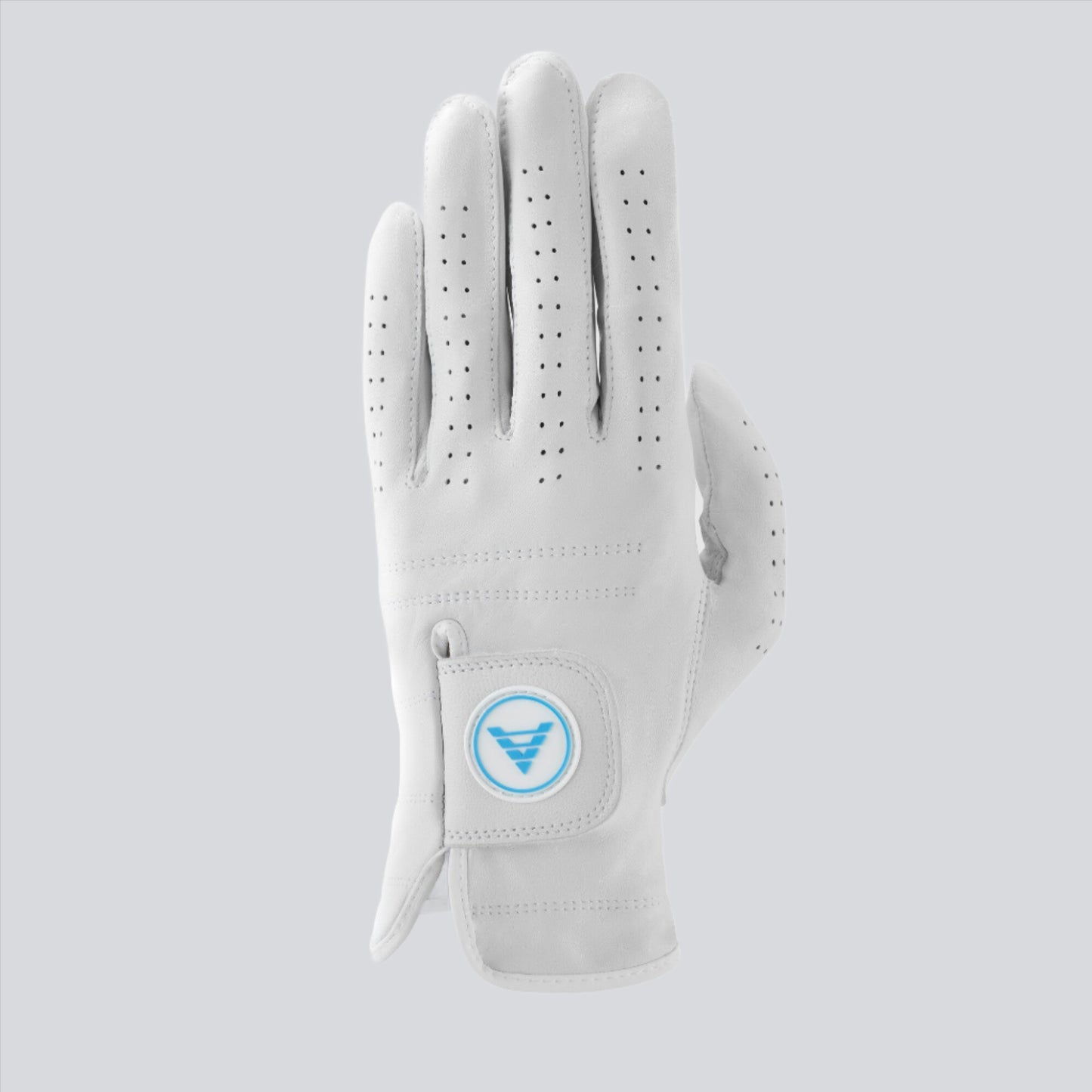 Premium Cabretta Leather Golf Glove White / Blue