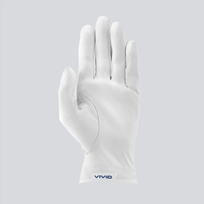 Premium Cabretta Leather Golf Glove Navy / White