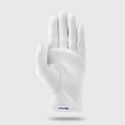 Women's Premium Cabretta Leather Glove Navy / White