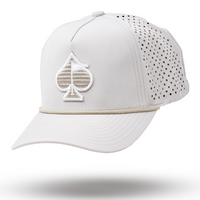 Perforated Rope Hat - Bone