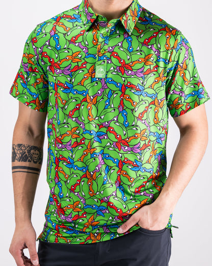 TMNT - Mean Green Polo