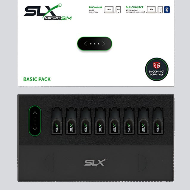 BASIC PACK: SLX MicroSim + Additional Clips for real clubs (Swing Stick sold separately)